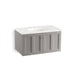 KOHLER K-99518-1WT Damask 36" wall-hung bathroom vanity cabinet with 2 doors