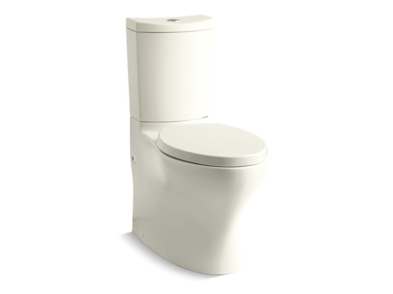 KOHLER 6355 Persuade Curv Two-piece elongated dual-flush chair height toilet
