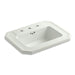 KOHLER K-2325-8-NY Kathryn Drop-in bathroom sink with 8" widespread faucet holes
