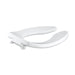 KOHLER K-4666-SC-0 Lustra Elongated toilet seat with self-sustaining check hinge