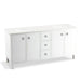 KOHLER K-99512-LGSD-1WA Jacquard 72" bathroom vanity cabinet with furniture legs, 4 doors and 3 drawers, split top drawer
