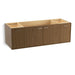 KOHLER K-99546-SD-1WM Jute 60" wall-hung bathroom vanity cabinet with 2 doors and 2 drawers, split top drawer