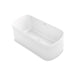 KOHLER K-8337-0 Chess 65" x 30" freestanding bath with center toe-tap drain
