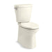 KOHLER 20198-96 Betello Comfort Height Two-Piece Elongated 1.28 Gpf Chair Height Toilet With Continuousclean Technology in Biscuit