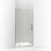 KOHLER K-707511-D3 Revel Pivot shower door, 70" H x 31-1/8 - 36" W, with 5/16" thick Frosted glass