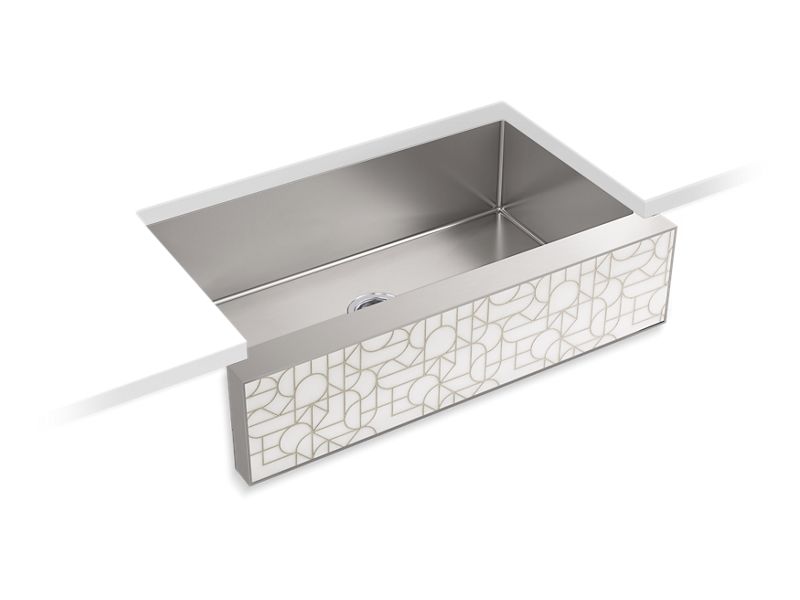 KOHLER 22569-NA Tailor 35-1/2" X 21" Undermount Large Single-Bowl Farmhouse Kitchen Sink