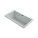 KOHLER K-1168-G-95 Underscore Rectangle 60" x 32" drop-in BubbleMassage(TM) Air Bath