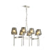 KOHLER K-32502-CH08-SNL Greenwich 40" eight-light chandelier