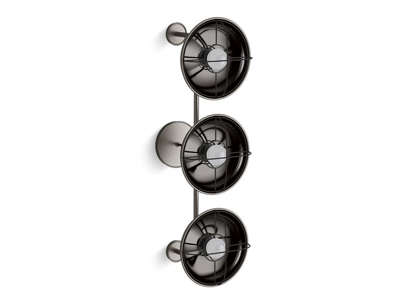 KOHLER K-23665-SC03 Modern Farm Three-light sconce