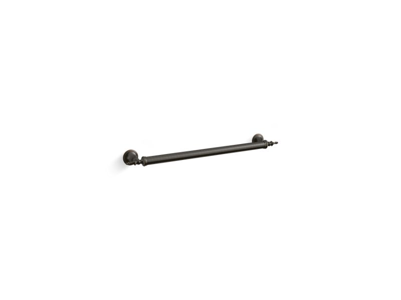 KOHLER 26530-2BZ Decorative 24" Grab Bar in Oil Rubbed Bronze