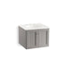 KOHLER K-99513-1WT Damask 24" wall-hung bathroom vanity cabinet with 2 doors