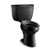 KOHLER 3493-RA Highline Classic Two-piece elongated chair height toilet