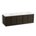 KOHLER K-99524-SD-1WC Damask 60" wall-hung bathroom vanity cabinet with 2 doors and 2 drawers, split top drawer