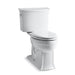 KOHLER 3551 Archer Two-piece elongated toilet, 1.28 gpf