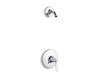 KOHLER TLS5320-4-CP Refinia Rite-Temp(R) Shower Valve Trim With Lever Handle, Less Showerhead in Polished Chrome