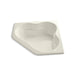 KOHLER K-1160-G-96 Tercet 60" x 60" drop-in BubbleMassage(TM) Air Bath with center drain