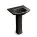 KOHLER K-24050-4 Kelston Pedestal bathroom sink with 4" centerset faucet holes