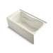 KOHLER K-1219-RA Hourglass 32 60" x 32" alcove bath with integral apron, integral flange and right-hand drain