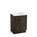 KOHLER K-99527-TK-1WC Poplin 24" bathroom vanity cabinet with toe kick, 2 doors and 1 drawer
