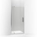 KOHLER K-707511-D3 Revel Pivot shower door, 70" H x 31-1/8 - 36" W, with 5/16" thick Frosted glass