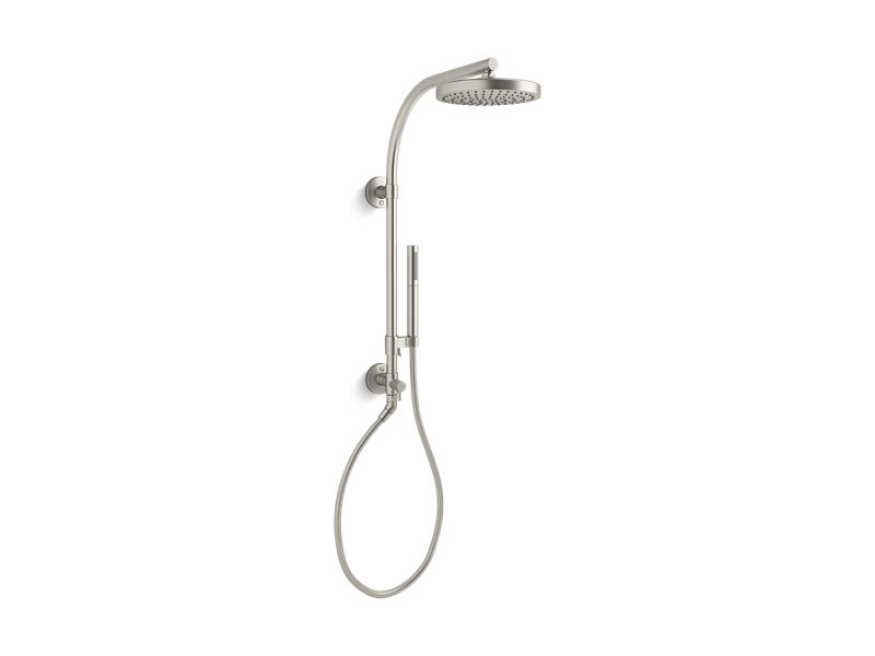 KOHLER K-76474 HydroRail-R Awaken Shift Ellipse Arch shower column kit with rainhead and 2.0 gpm handshower