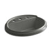 KOHLER K-2992-8-58 Tresham Oval Drop-in bathroom sink with 8" widespread faucet holes