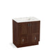 KOHLER K-99529-TK-1WE Poplin 30" bathroom vanity cabinet with toe kick, 2 doors and 1 drawer