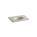 KOHLER K-2796-1 Ceramic/Impressions 31" oval vanity-top bathroom sink with single faucet hole