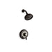 KOHLER TS12014-4-2BZ Fairfax Rite-Temp(R) Shower Valve Trim With Lever Handle And 2.5 Gpm Showerhead in Oil-Rubbed Bronze