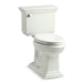 KOHLER 3817-U Memoirs Stately Two-piece elongated 1.28 gpf chair height toilet with insulated tank