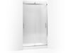 KOHLER K-706011-L Levity Sliding shower door, 82" H x 44-5/8 - 47-5/8" W, with 3/8" thick Crystal Clear glass