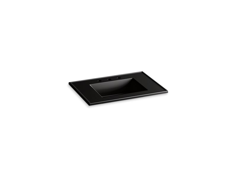 KOHLER K-2779-8 Ceramic/Impressions 31" Vitreous china vanity top with integrated rectangular sink