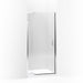 KOHLER 702011-L-SH Purist Pivot Shower Door, 72" H X 33 - 36" W, With 1/4" Thick Crystal Clear Glass in Bright Silver