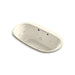 KOHLER K-5716-XH2G-47 Underscore Oval 66" x 36" drop-in whirlpool + BubbleMassage(TM) Air Bath