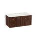 KOHLER K-99563-1WE Damask 42" wall-hung bathroom vanity cabinet with 1 door and 4 drawers