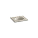 KOHLER K-2791-8 Ceramic/Impressions 25" oval vanity-top bathroom sink with 8" widespread faucet holes