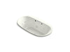 KOHLER K-5716-XH2G-NY Underscore Oval 66" x 36" drop-in whirlpool + BubbleMassage(TM) Air Bath