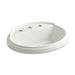 KOHLER K-2992-8-NY Tresham Oval Drop-in bathroom sink with 8" widespread faucet holes