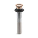 KOHLER K-7124 Pop-up clicker drain without overflow