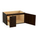 KOHLER K-99543-L-1WJ Jute 36" wall-hung bathroom vanity cabinet with 1 door and 1 drawer on left