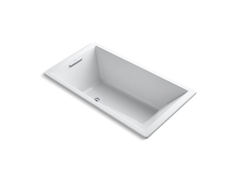 KOHLER K-1173-VBW Underscore 66" x 36" drop-in VibrAcoustic bath with Bask heated surface