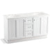 KOHLER K-99524-TK-1WA Damask 60" bathroom vanity cabinet with toe kick, 2 doors and 3 drawers