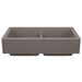 BLANCO 527418 Vintera 33" Equal Double Apron Farmhouse Sink - Volcano Gray