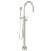 ROHL T1587 Traditional Single Hole Floor Mount Tub Filler Trim
