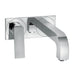 AXOR Citterio Wall-Mounted Single-Handle Faucet Trim with Base Plate- Rhombic Cut, 1.2 GPM