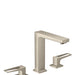 hansgrohe Metropol Widespread Faucet 160 with Loop Handles, 1.2 GPM