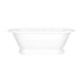 Victoria+Albert YOR York 69" x 32" Freestanding Soaking Bathtub With Pedestal Base And Void