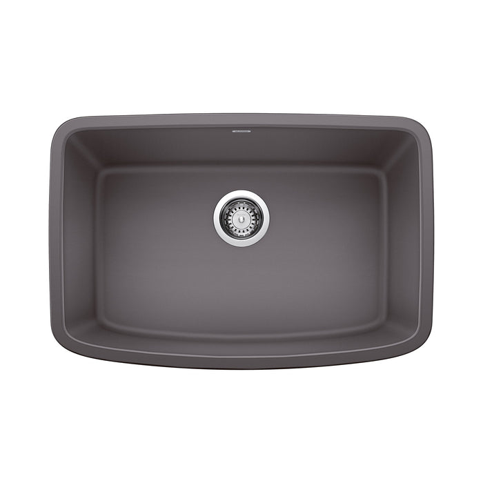 BLANCO 442548 Valea 27" Single Bowl Kitchen Sink - Cinder