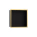 hansgrohe XtraStoris Individual Wall Niche Matte Black with Design Frame 12"x 12"x 4"