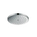 AXOR ShowerSolutions Showerhead 180 1-Jet Powder Rain, 1.75 GPM